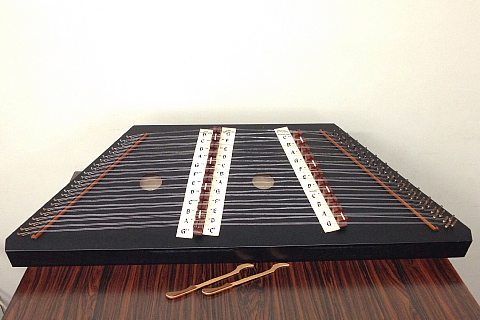 Hammered dulcimer view