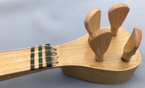 EMS Mediaeval Fiddle - E.A.D.G and 77cm Fixed Frog Bow